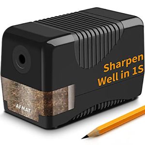 AFMAT Electric Pencil Sharpener Heavy Duty Plug in, Commercial &amp; Industrial Auto