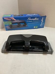 Swingline A7074133 SmartTouch Low Force 20 Sheet Punch Capacity 3- Hole Punch