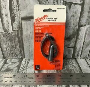 Genuine MILWAUKEE Chuck Key Holder 48-66-4040 NEW Free Shipping