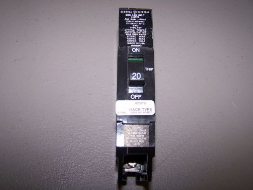 New general electric tey 20a 1 pole 277v circuit breaker for sale