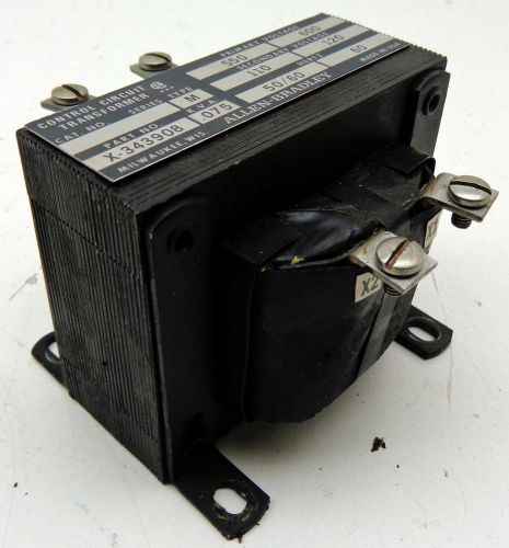 Allen-bradley transformer control circuit 550-600v 50/60hz for sale