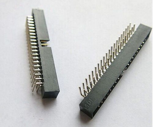 10 pcs 2.0mm 2*20 Pin 40 Pin Right Angle Male Shrouded PCB IDC Socket Box header