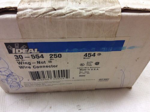 Ideal 30-554 454 wing-nut 250 ct. bulk ideal industries for sale