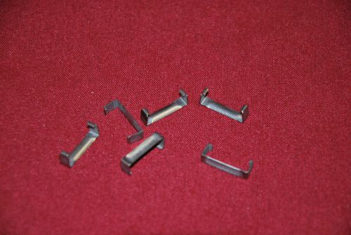 Lots of ten (10) strain reliefs for 9-pin d-sub connectors for sale