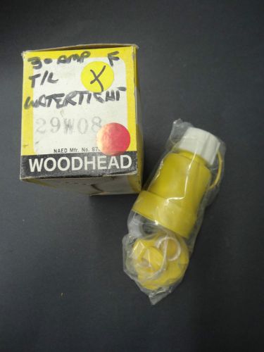 Daniel woodhead watertite turnex female plug 30a 250v 29w08 new for sale