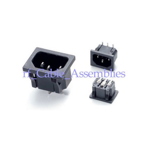 10A 250V AC New AC Inlet Socket Power IEC 3 PIN
