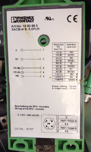 Phoenix Contact Sensor Box SACB 4-8-5