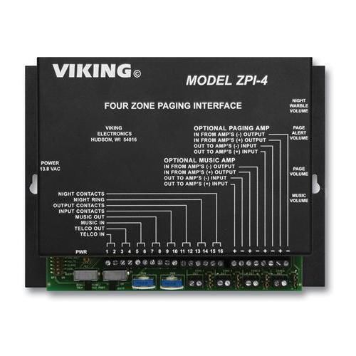 Viking zpi-4  multi-zone paging inter for sale