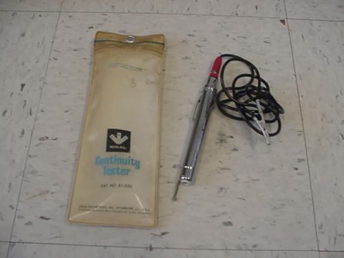 Ideal Continuity Tester Cat. No. 61-030 in Package