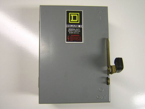 Square d du321 series e2 safety switch, new never used for sale
