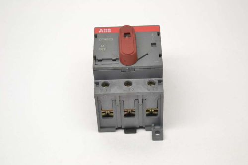 Abb ot45e3 60a amp 600v-ac 3p 30hp disconnect switch b480055 for sale