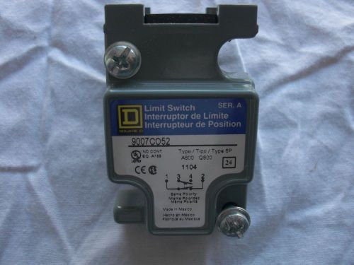 Square D Limit Switch Body 9007CO52 Ser. C. New In Box