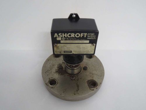 Ashcroft b424s x06 range 100psi snap action 125/480v-ac 15a amp switch b444814 for sale