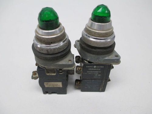 Lot 2 general electric ge assorted cr2940u201 cr2940u310 pushbutton d303691 for sale