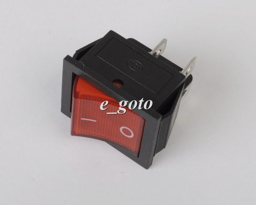 Red on-off button 4 pin dpst rocker switch 250v ac16a 32*25mm for sale