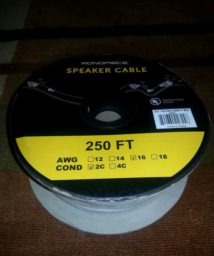 Monoprice Speaker Cable 250ft. 104038