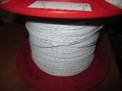 Raychem Tyco 55/1234-24-0/9-9 24 awg. Tin Shield SPC wire 1950ft. 2 Conductor