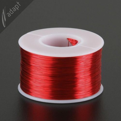 29 AWG Gauge Magnet Wire Red 1250&#039; 155C Solderable Enameled Copper Coil WindingS