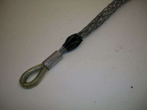 CABLE PULLER HEAVY DUTY MESH LENGHT 26&#034; CABLE RANGE 1-1-1/4&#034; USED