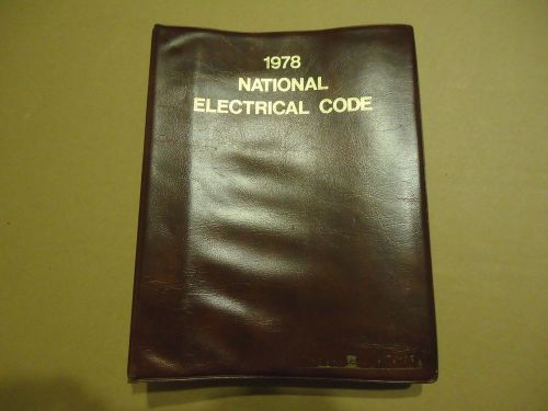 1978 NATIONAL ELECTRICAL CODE HANDBOOK