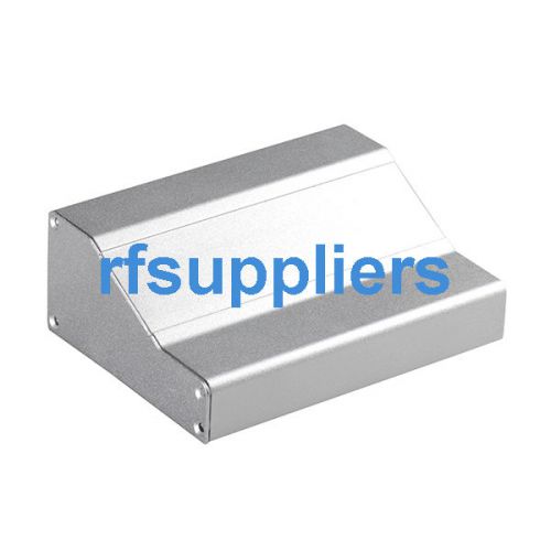 Desktop Aluminum Enclosure Project Box Case DIY - 4.33&#034;x3.27&#034;x1.57/0.75&#034;(LxWxH)