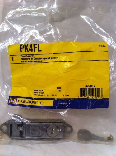 Square D Flush Lock Kit Replacement With Key PK4FL