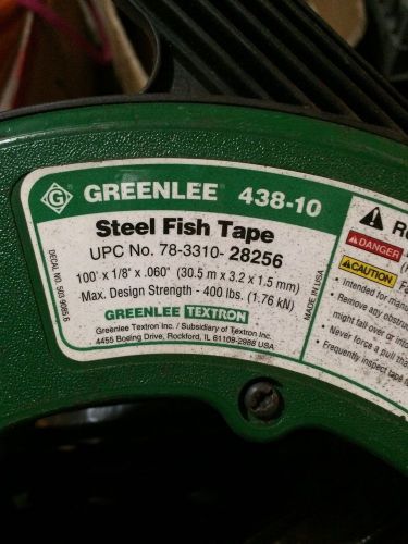 Greenlee Steel Fish Tape