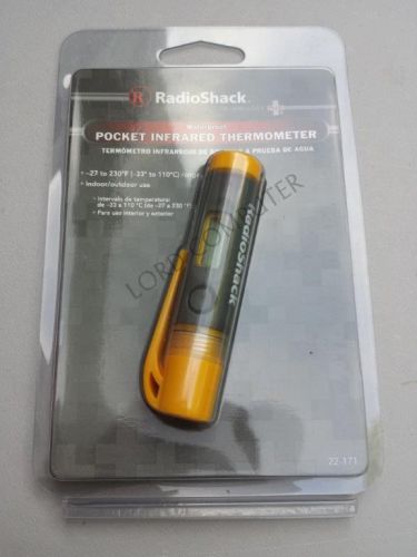 Radioshack® waterproof pocket ir thermometer for sale