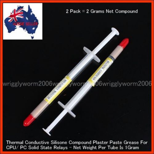 Thermal Conductive Silicone Compound Plaster Paste Grease For CPU PC Heat Sink
