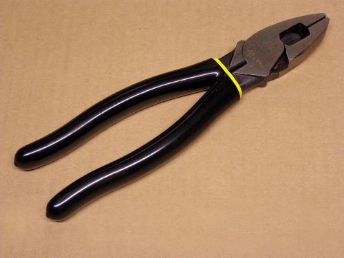Klein Tools #213-9NE Lineman High-Leverage NE-Type Side-Cutting Pliers