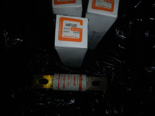 Gould shawmut  a4by600 600amp fuse 600volt amp-trap krp-c600 new for sale