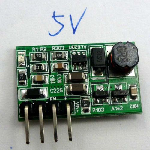 1.2a dc 3v 3.3v 3.7v 4.2v to 5v step-up boost module for arduino relay led motor for sale