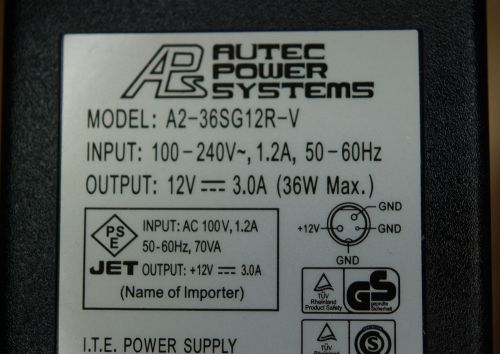 Autec Power System A2-36SG12R-V-GHX, NEW !!!