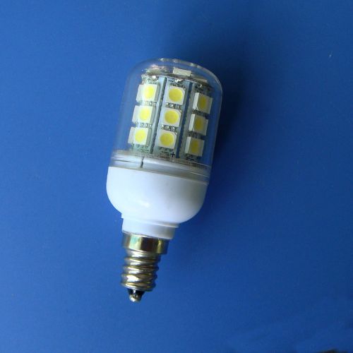 1x e12 white 30-5050 smd led bulb lamp 110~120v energy-saving with cover #d for sale