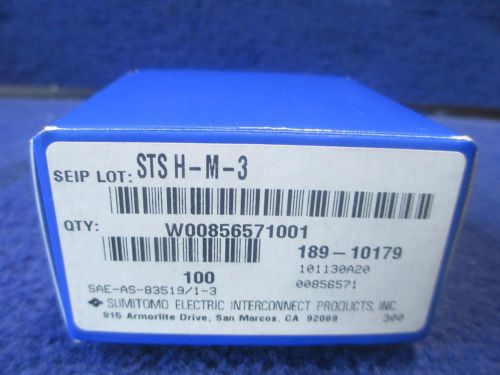#m264 1500pcs of solder sleeve shields terminators sts-h-m-3 sumitomo for sale
