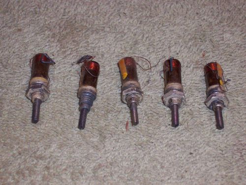 Og5626 - build-it! bargain: five (5)  vintage slug-tuned inductors for sale