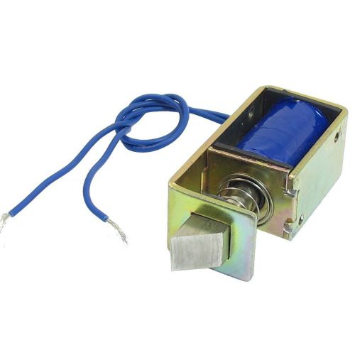 NEW DC 12V 1A 10mm Stroke 15N Force Open Frame Type Solenoid for Electric Door