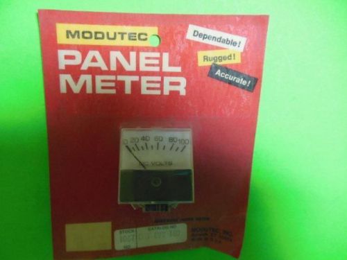Modutec Panel Meter OMS DVV I00 0-100 DC VOLTS