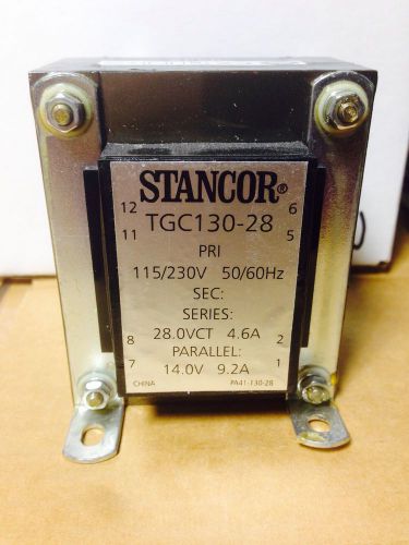 TGC130-28 Stancor Transformer NEW Factory Boxed