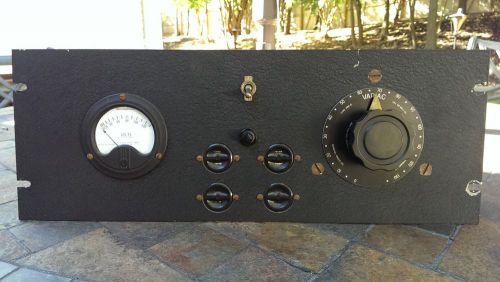 Vintage General Radio Company Variac Type 200-C 5 amp 0-120 volts 1940&#039;s rare!