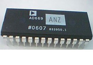 Monolithic 16-Bit DACPORT IC AD669 / AD669AN ( NEW )