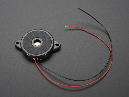 2pcs thin piezo electronic buzzer 3-12vdc effect knock sensor tone alarm arduino for sale