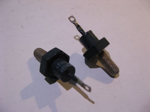 Qty 2 1N1131 Diode Rectifier Stud Type - NOS