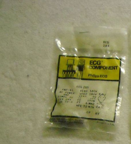 Philips ECG 285 PNP Transistor