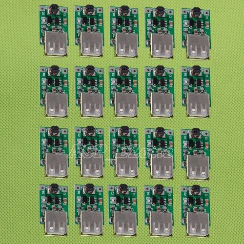 20pcs dc-dc converter step up boost module 1-5v to 5v 500ma usb charger for sale