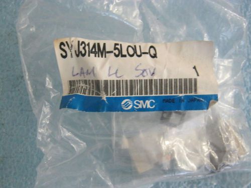 SMC Corporation Model: SYJ314M-5L0U-Q Solenoid Valve.  New Old Stock  &lt;   J