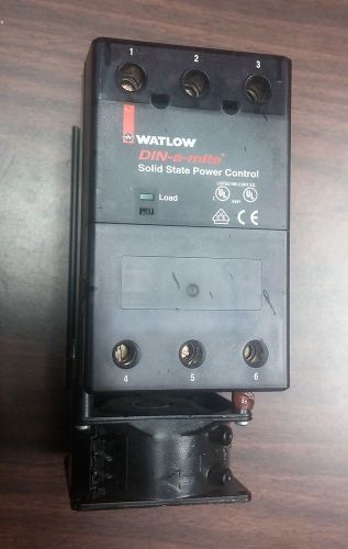 WATLOW DIN-a-mite Solid State Power Control 600 volt DC2V-5660-F001