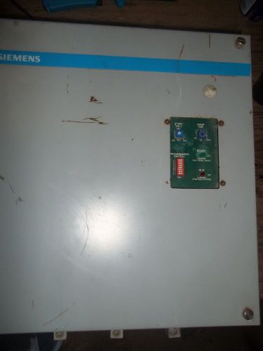 Siemens solid state starter no.24-185-032-606 3 phase 125hp 125 amps 575v for sale