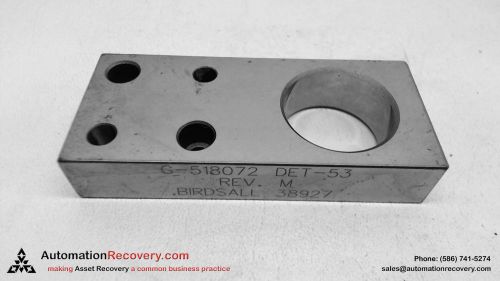 BIRDSALL TOOL AND GAGE G-518072 REVISION M
