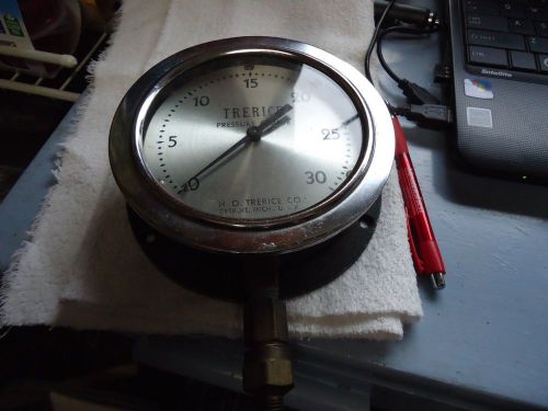 Trerice 4&#034; pressure gauge 0-30 psi for sale